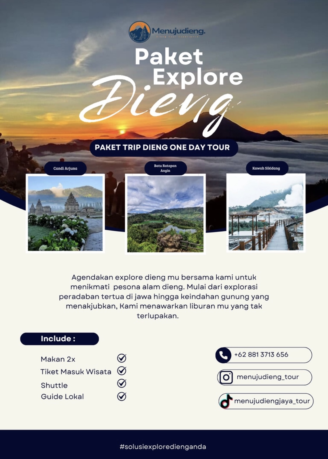 Paket Explore Dieng